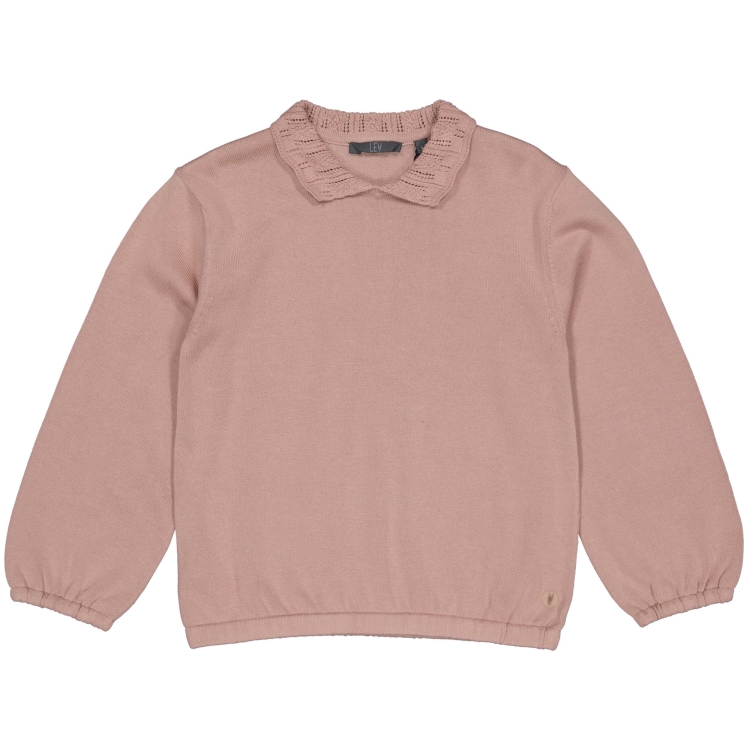 Levv Sweater Light mauve trui