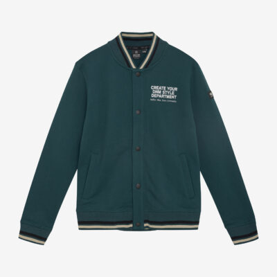 Indian Blue Jeans Bomber Jacket