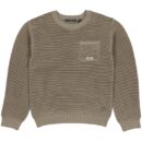 Levv Sweater taupe trui