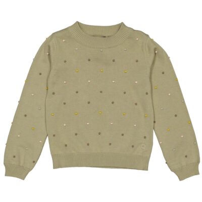 Quapi Sweater soft green trui