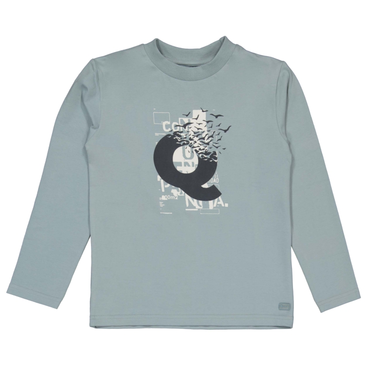 Quapi Shirt Blue grey