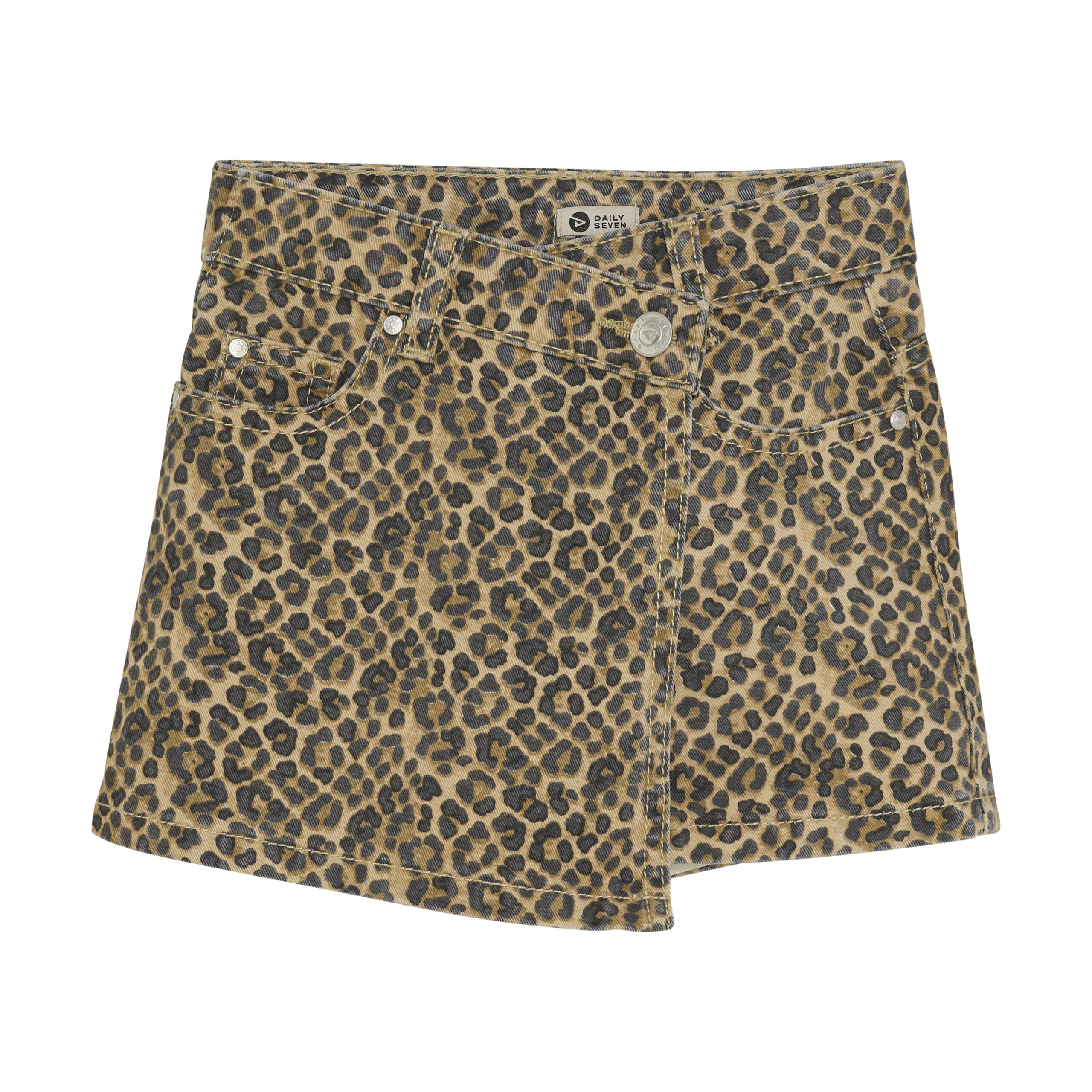 Daily7 Twill skort animal