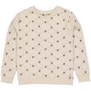 Levv Sweater white graphic trui