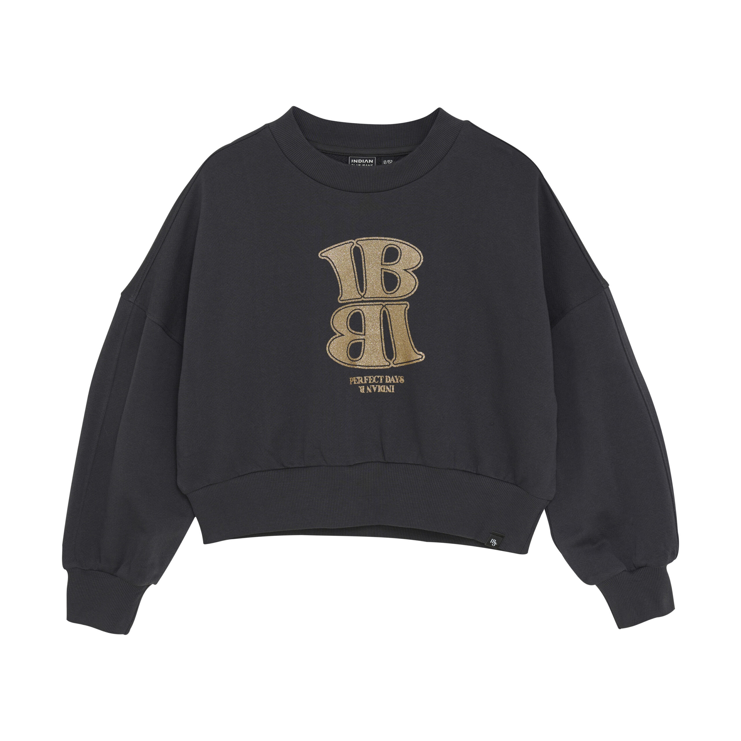 Indian Blue Jeans Sweater Lava Dye trui