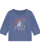 Noppies Tee LS Gray Blue t-shirt