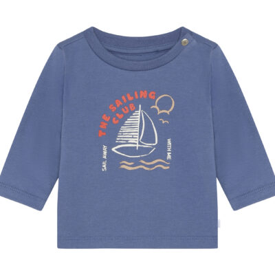 Noppies Tee LS Gray Blue t-shirt