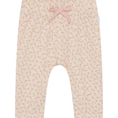 Noppies Pants relaxed fit long AOP Egret broek