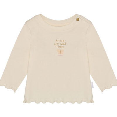 Noppies Tee LS Egret shirt