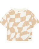 Noppies Tee SS AOP Egret T-shirt