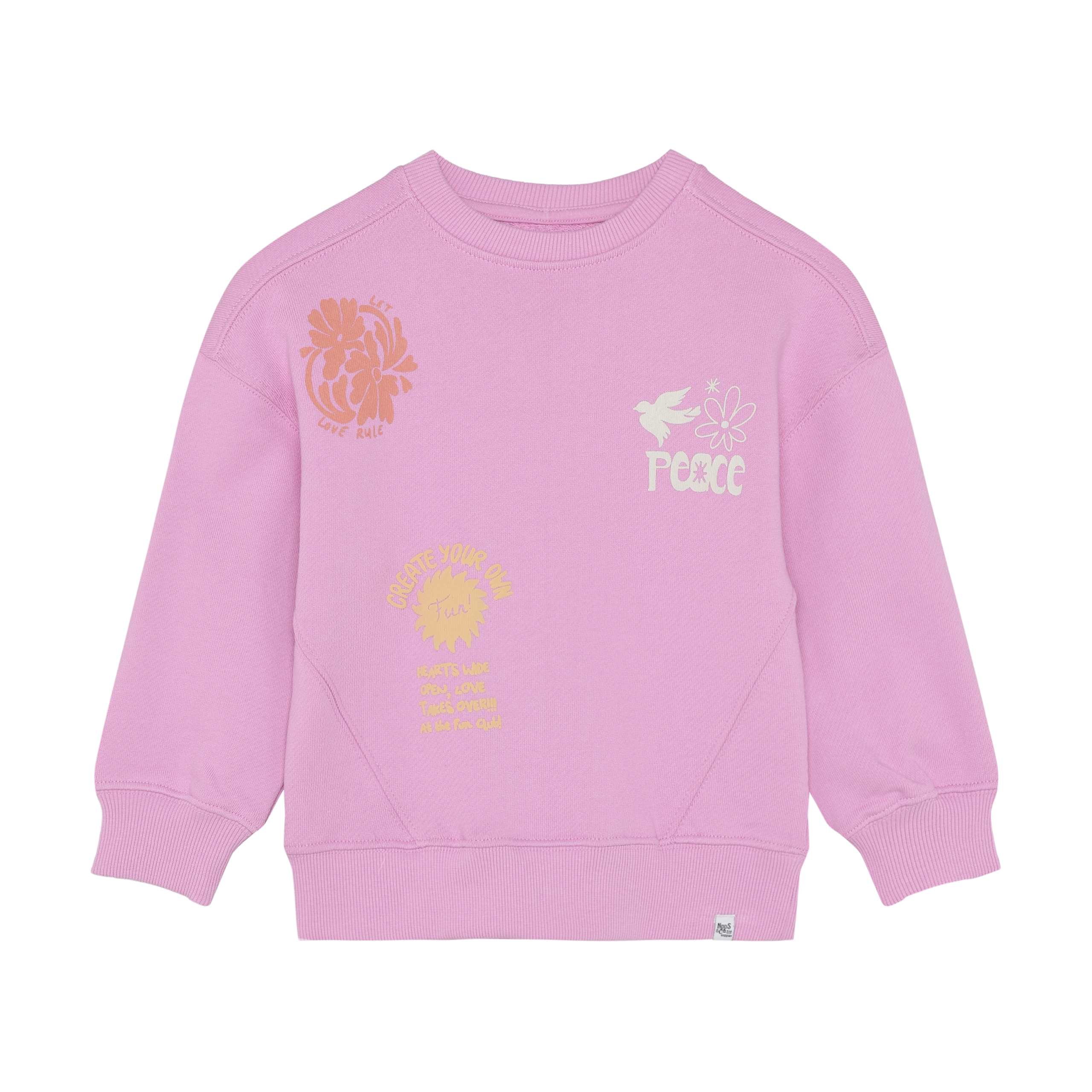 Noppies Sweater LS Pastel Lavender trui