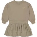 Levv Dress Dark Taupe jurk