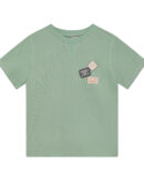 Daily7 T-Shirt Basic Badge Green