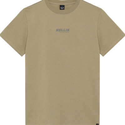 Rellix T-Shirt Rellix Backprint Sand-dust