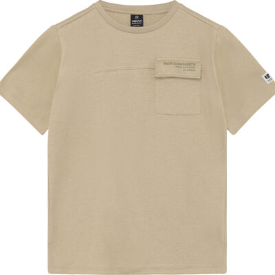 Indian Blue Jeans Loose Fit T-Shirt Structure Light Sand