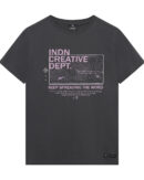 Indian Blue Jeans T-Shirt Creative Grey