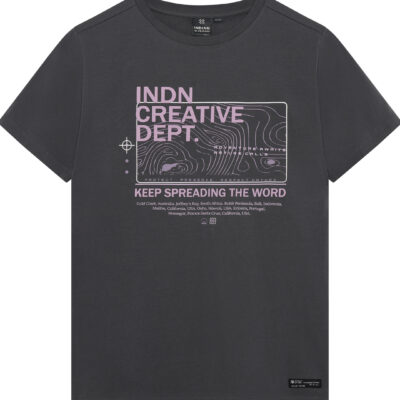 Indian Blue Jeans T-Shirt Creative Grey