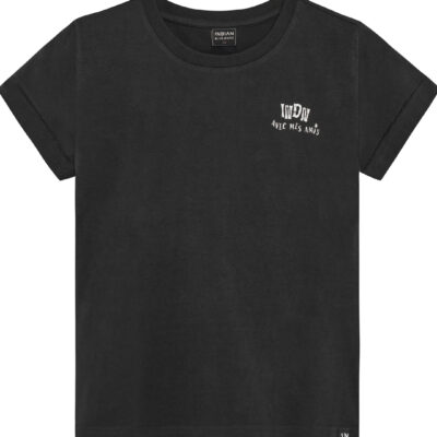 Indian Blue Jeans T-Shirt Washed Print