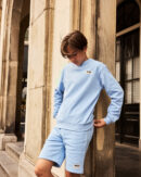 Indian Blue Jeans Loose Fit Sweat Basic Air Blue trui