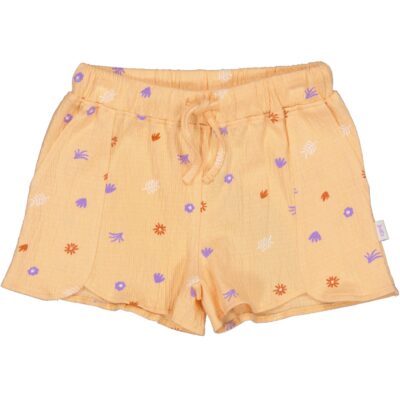 QPI Pants AOP Orange Flower korte broek