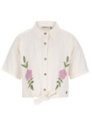 Like Flo Cecile knotted blouse