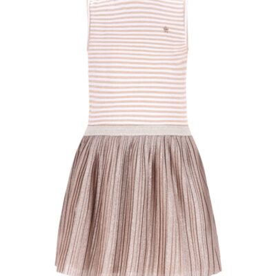 Like Flo Minte Lurex Stripe dress