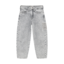 Denim Barrel Fit Light Grey Denim