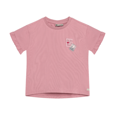 T-shirt Backprint Lilas