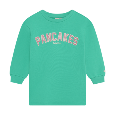 Sweat Dress Longsleeve Sea Green