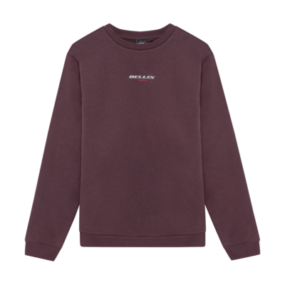 Sweater Rellix Backprint Brush Dusty Bordeaux