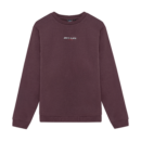 Sweater Rellix Backprint Brush Dusty Bordeaux