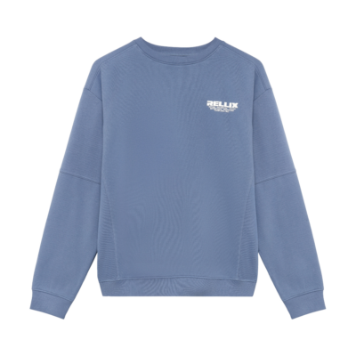 Loose Fit Sweat Rellix Brush Ash Blue