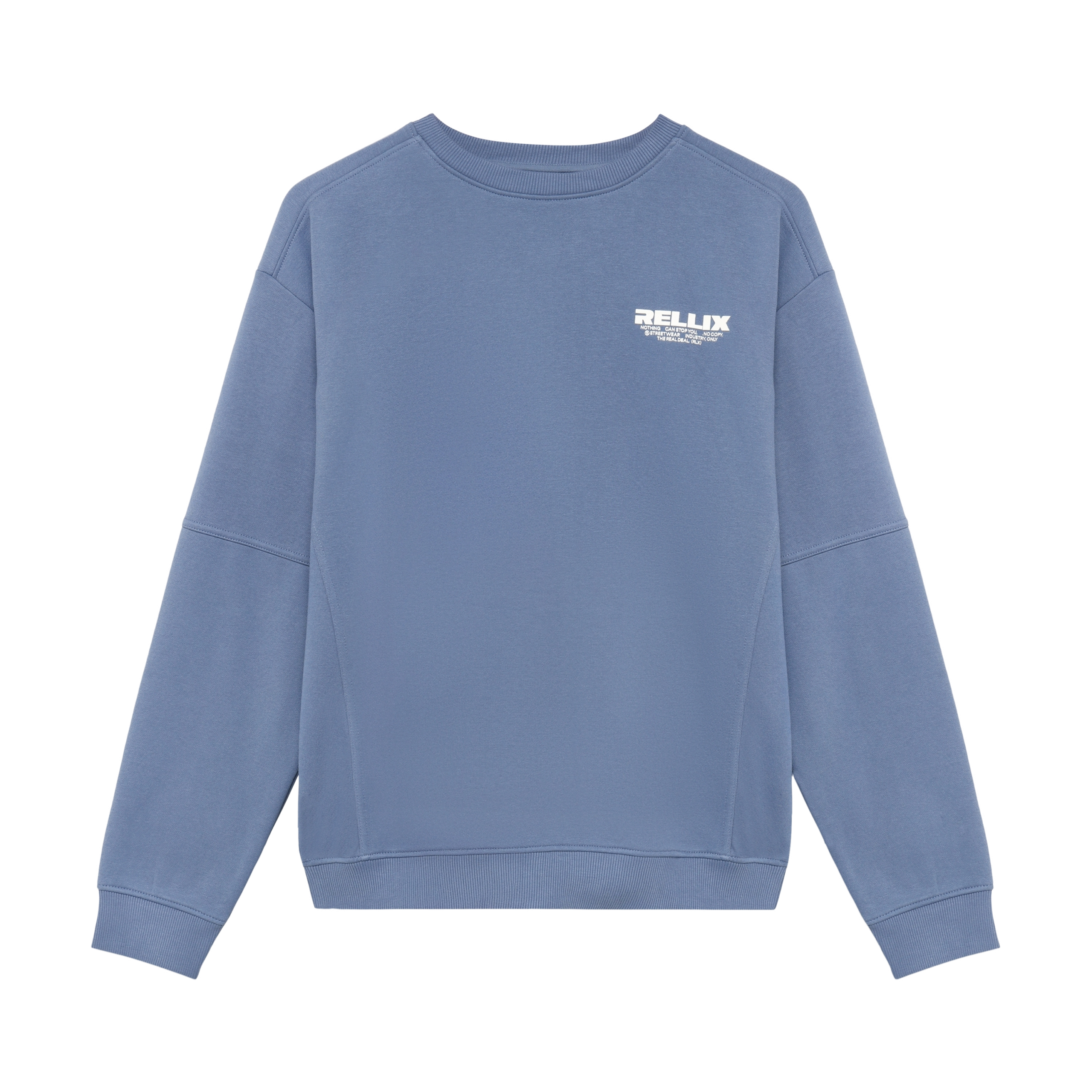 Loose Fit Sweat Rellix Brush Ash Blue