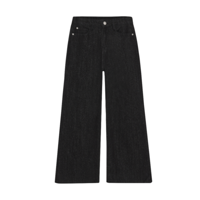 Extra Wide Fit Glitter Black Denim