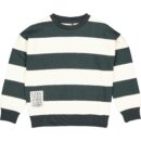 Sweater Darius AOP Black Stripe