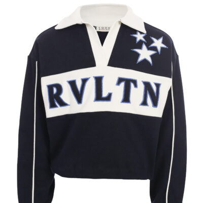 10sixteen Polo sweater Oxford Blue