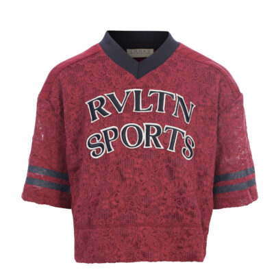 10sixteen lace Tee Ruby Red