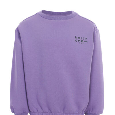 Little scuba Sweater Verbena Purple