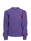 Little oversized rib Tee Verbena Purple