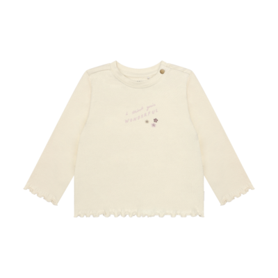 Tee LS Whitecap Gray