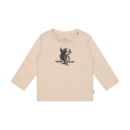 Tee LS Sand Melange