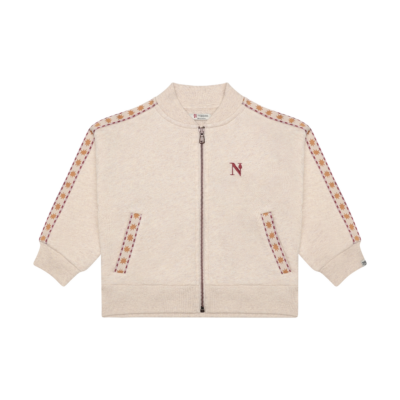 Cardigan LS regular fit Sand Melange