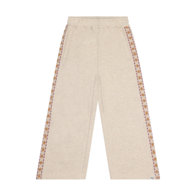 Pants regular fit long Sand Melange