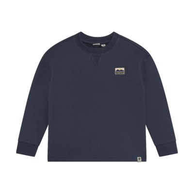 T-shirt Longsleeve Backprint Odyssey Gray