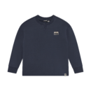 T-shirt Longsleeve Backprint Odyssey Gray