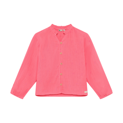 Shirt Longsleeve Embroidery Desert Rose