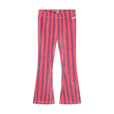 Flared Legging Small Stripe Desert Rose