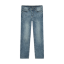 Wide Straight Fit Blue Jeans Used Medium Denim