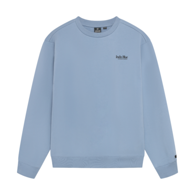Loose Fit Sweat Basic Mid Blue Ash