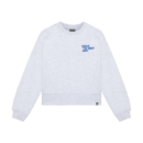 Sweater Grey Melange Grey White Melange