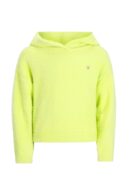 Dewie Flo girls hooded knit Lime